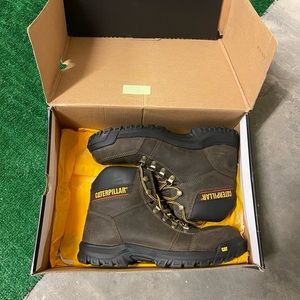 Caterpillar Sz 9 steel toe boots